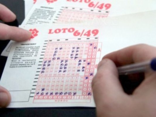Marele premiu la jocul Loto 6/49 depăşeşte 7,4 milioane de lei